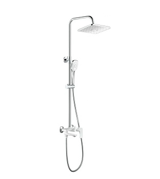 Душевая стойка HB24505-8 белый/хром HAIBA